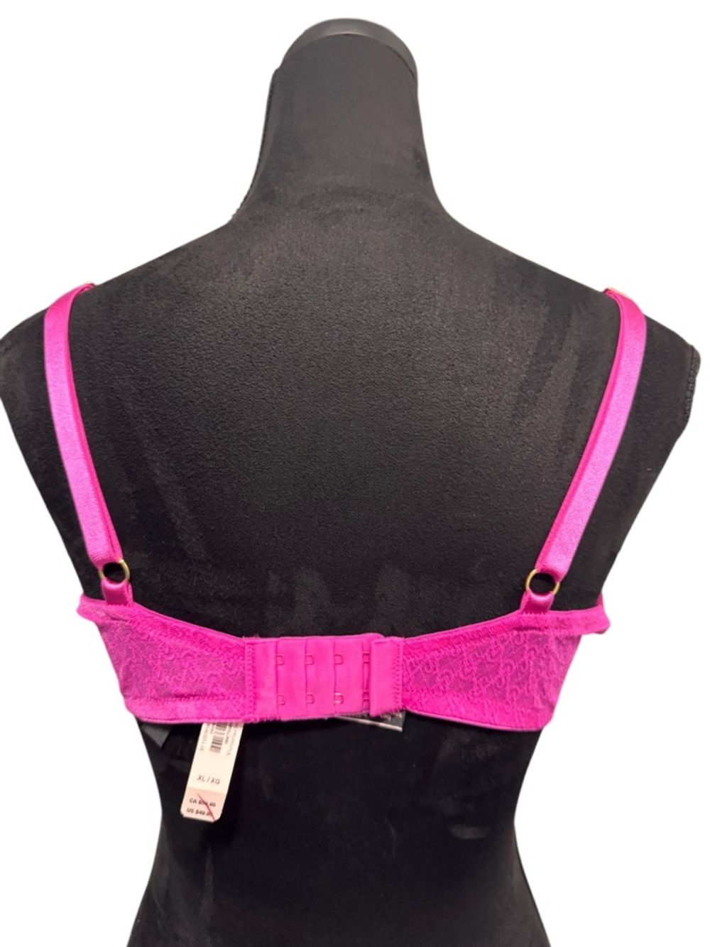 Victoria's Secret Lace Open-Cup Demi Bra Pink - Picture 3 of 10